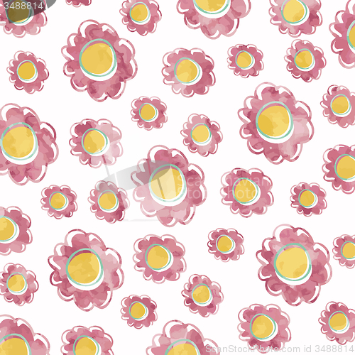 Image of Beautiful pink flower background