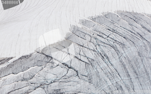Image of Close view of a glacier