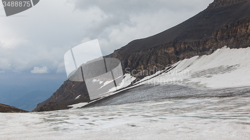 Image of Close view of a glacier