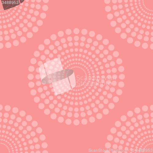 Image of Pink Halftone Background