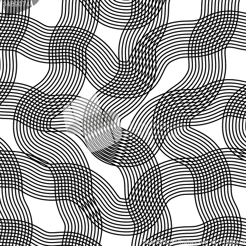 Image of Abstract Wave Texture