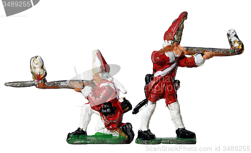 Image of Redcoat Toy Soldiers