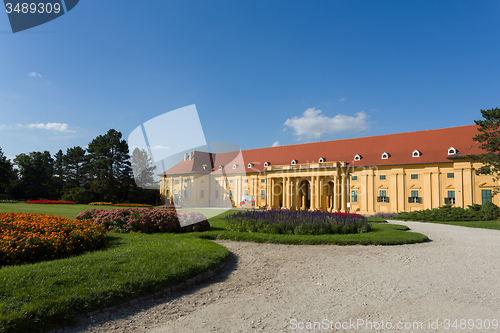 Image of Lednice Castle in South Moravia in the Czech Republic