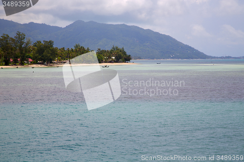 Image of  boat south china sea thailand kho phangan  