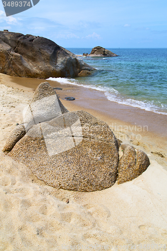 Image of kho samui    thailand  and   sea 