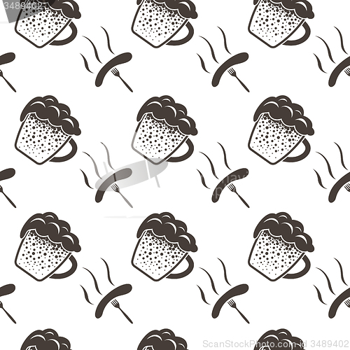 Image of Seamless Oktoberfest Pattern