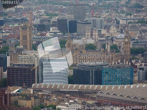 Image of Aerial view of London