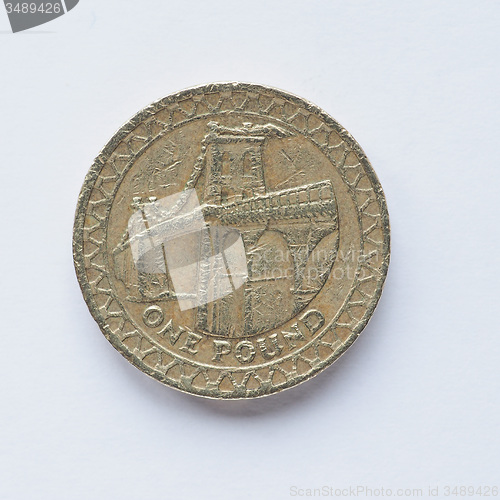 Image of UK 1 Pound coin