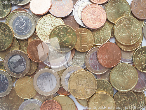 Image of Euro coins