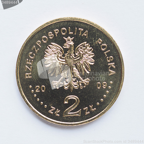 Image of Polish 2 zloti coin