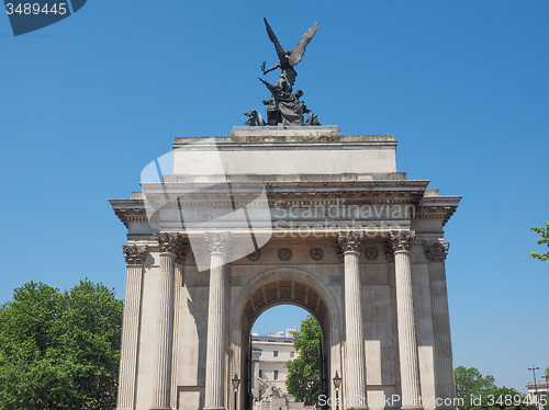 Image of Wellington arch in London