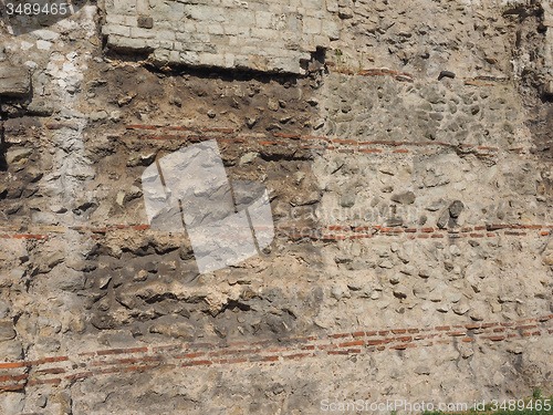 Image of Roman Wall in London