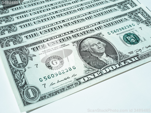 Image of Dollar notes 1 Dollar