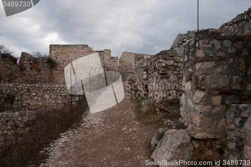 Image of Rasnov Castle in Romania