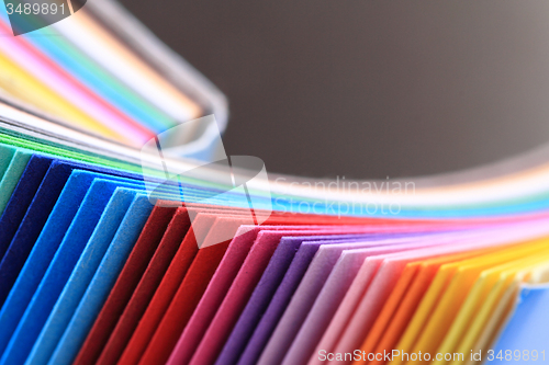 Image of color papers as nice background