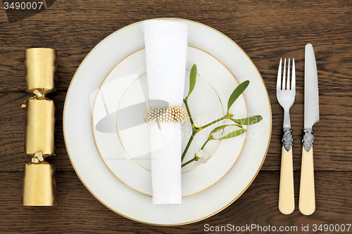 Image of Christmas Festive Place Setting