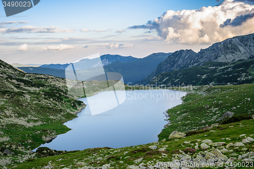 Image of Mountain lake Bucura, in Retezat, Romania, Europe