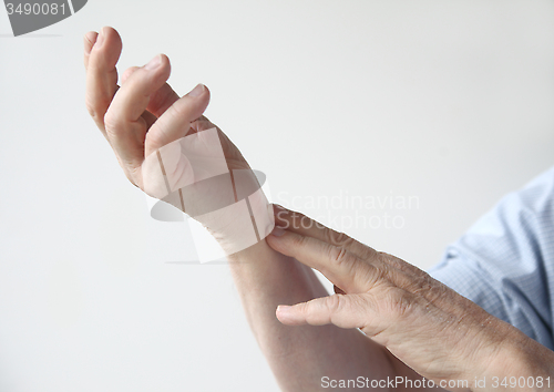 Image of painful wrist	