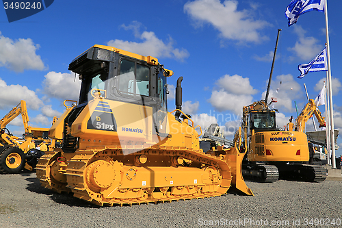 Image of Komatsu D51PX Crawler Dozer on Display