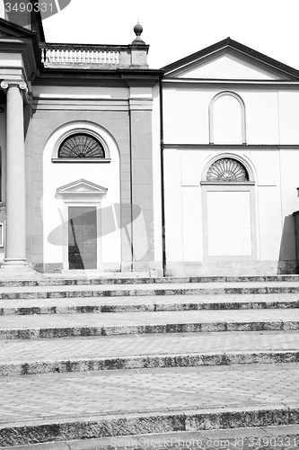 Image of building old architecture in italy europe milan religion    and 