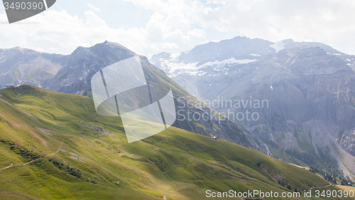 Image of Typical view of the Swiss alps
