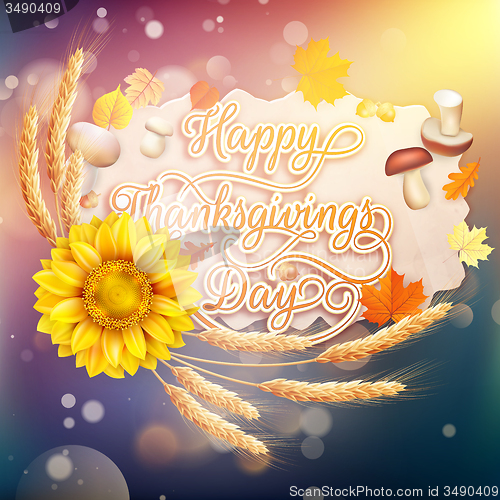 Image of Thanksgiving Day. EPS 10