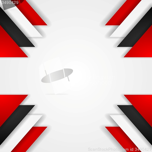 Image of Abstract contrast background with tech elements