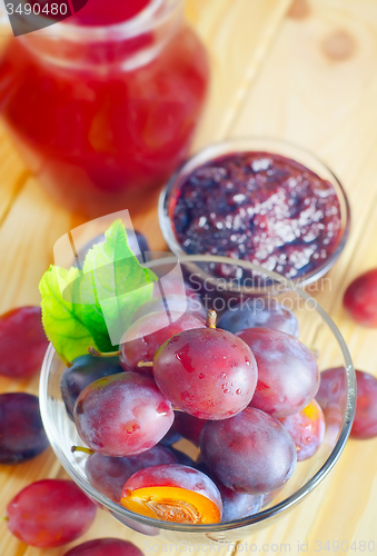 Image of plum jam