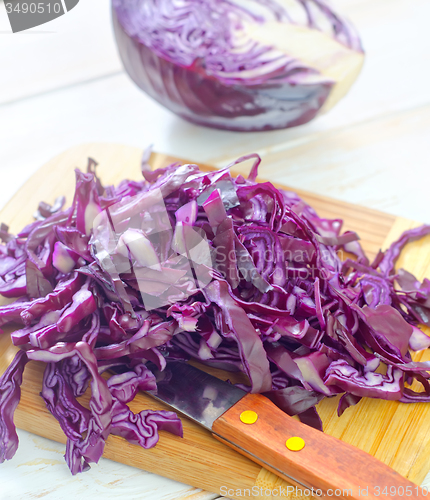 Image of blue cabbage