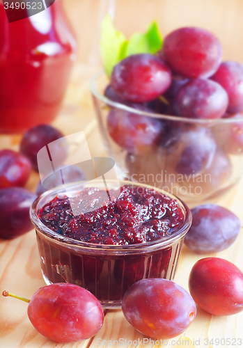 Image of plum jam