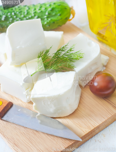 Image of ingredients for greek salad