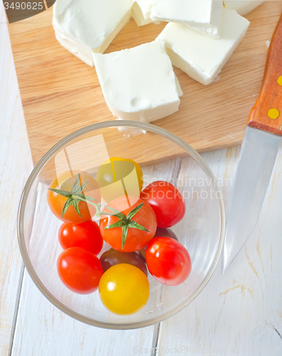 Image of feta and tomato