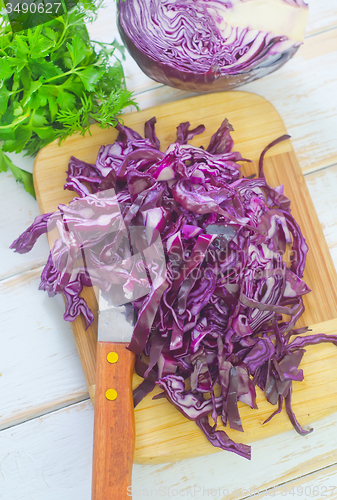 Image of blue cabbage