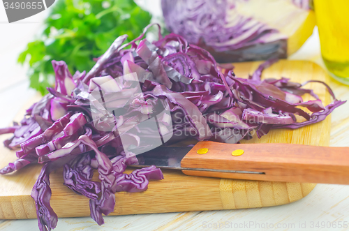 Image of blue cabbage