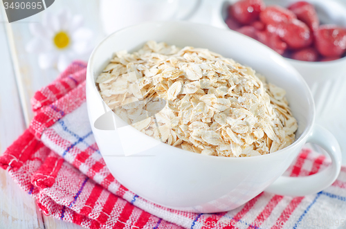 Image of oat flakes