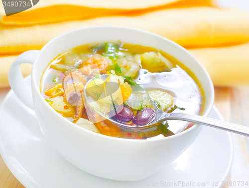 Image of fresh soup