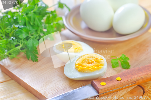 Image of boiled eggs