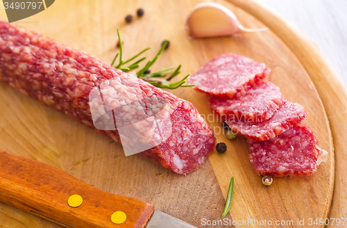 Image of salami