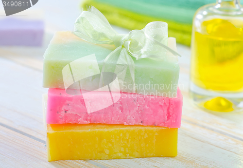 Image of color soap