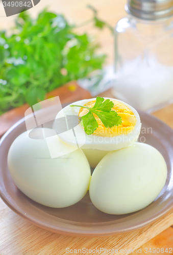 Image of boiled eggs