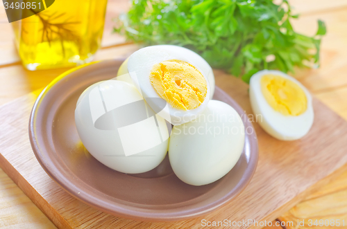 Image of boiled eggs