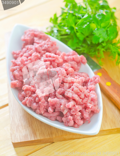 Image of minced meat