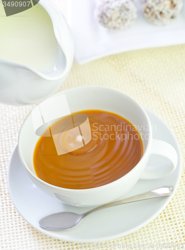 Image of cocoa with candy