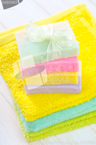 Image of color soap