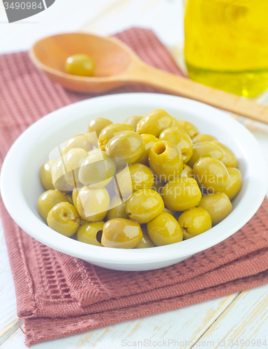 Image of green olives