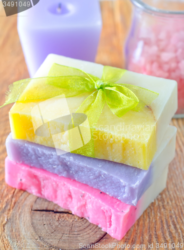 Image of soap and salt