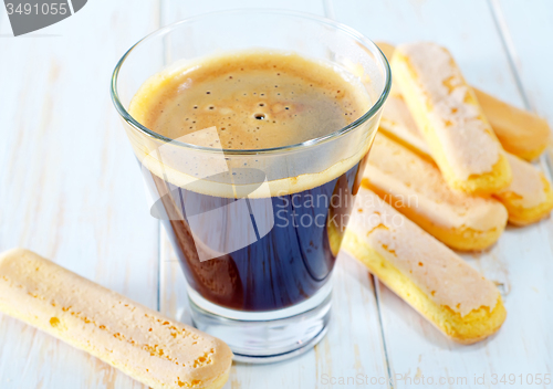 Image of coffee and savoyardi