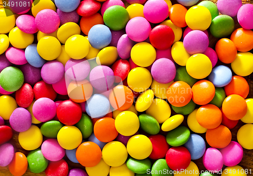 Image of color candy