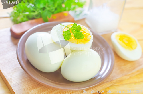 Image of boiled eggs