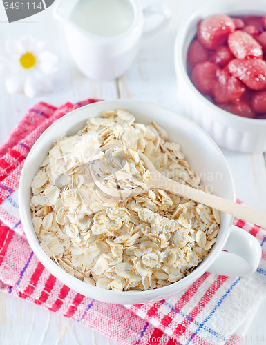 Image of oat flakes